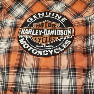 Button up Harley Davidson shirt